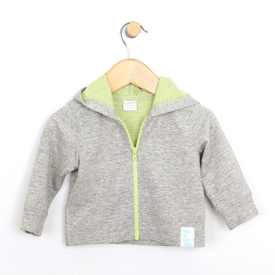 Robeez French Terry Knit Jacket + Pants - Oatmeal Brown-2