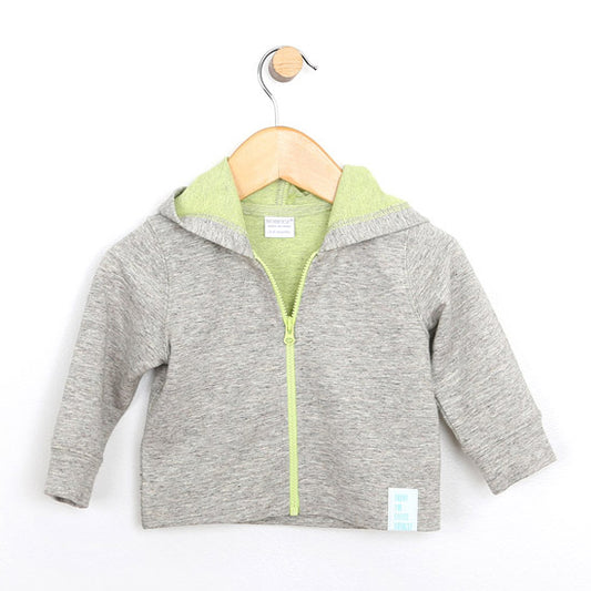 Robeez French Terry Knit Jacket + Pants - Oatmeal Brown-2