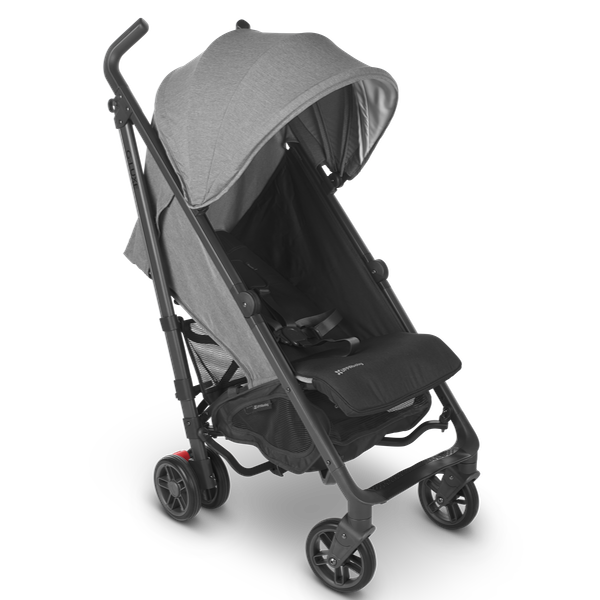 uppababy stock UPPAbaby G-Luxe Stroller – Greyson (Charcoal mélange/Carbon)