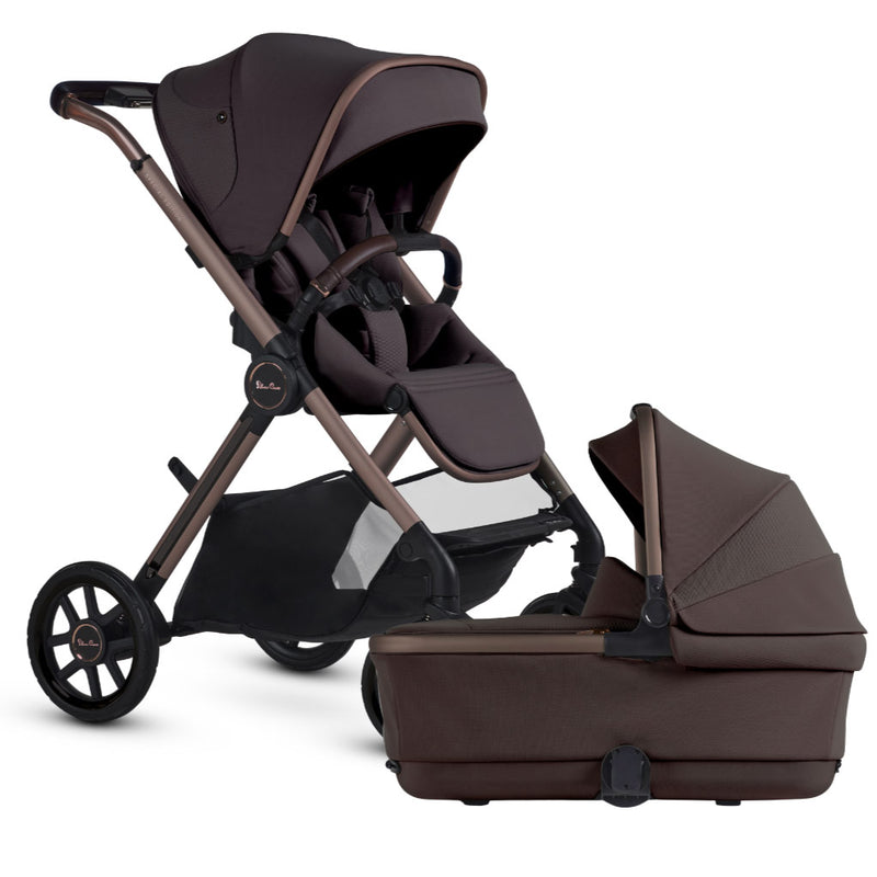 Silver Cross Reef 2 Stroller + Folding Bassinet