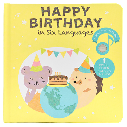 Cali's Books Happy Birthday in Six Languages