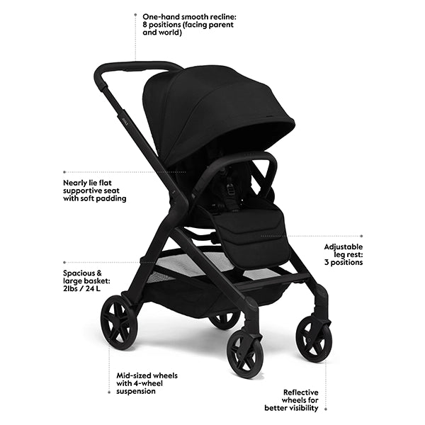 Joolz Hub² Compact Stroller Seat and Stroller Details