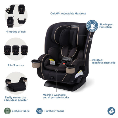 Kani 4-in-1 Convertible Car Seat