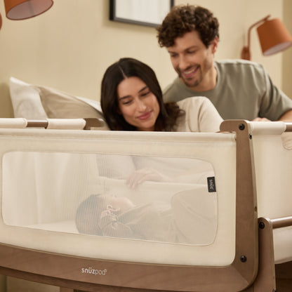 Snuz SnuzPod5 Bedside Crib Walnut