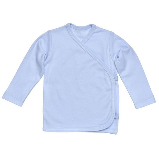 Under The Nile L/S Side Snap T-Shirt - Blue_thumb1