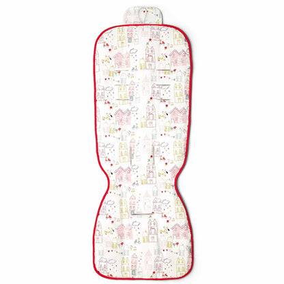Mamas & Papas Reversible Cotton Stroller Liner - Home Sweet Home