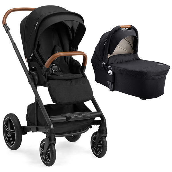 nuna bassinet stroller attachment Nuna MIXX Next Stroller + Infant Bassinet with Stand Cedar/Caviar