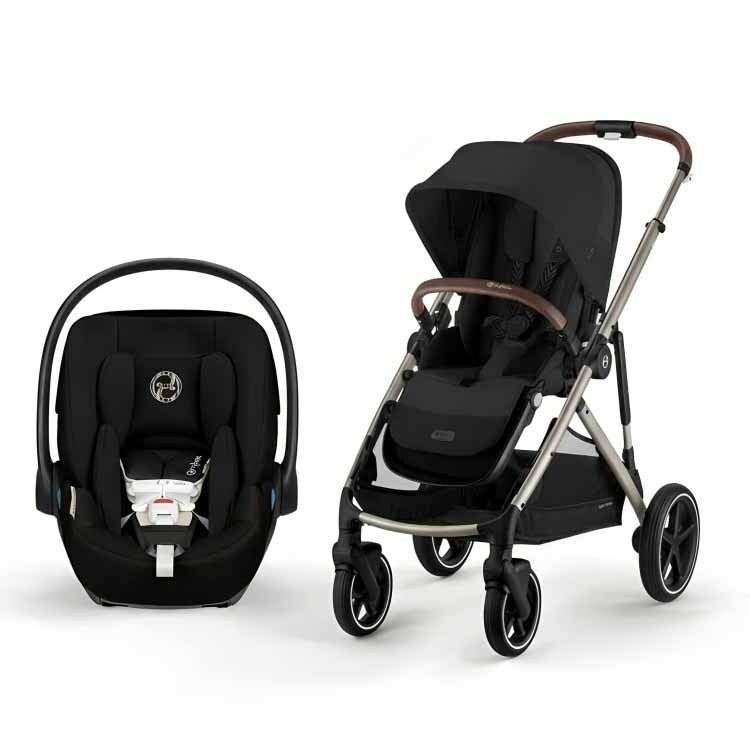 Cybex e-Gazelle Stroller + Cloud G Pro Infant Car Seat | Kidsland