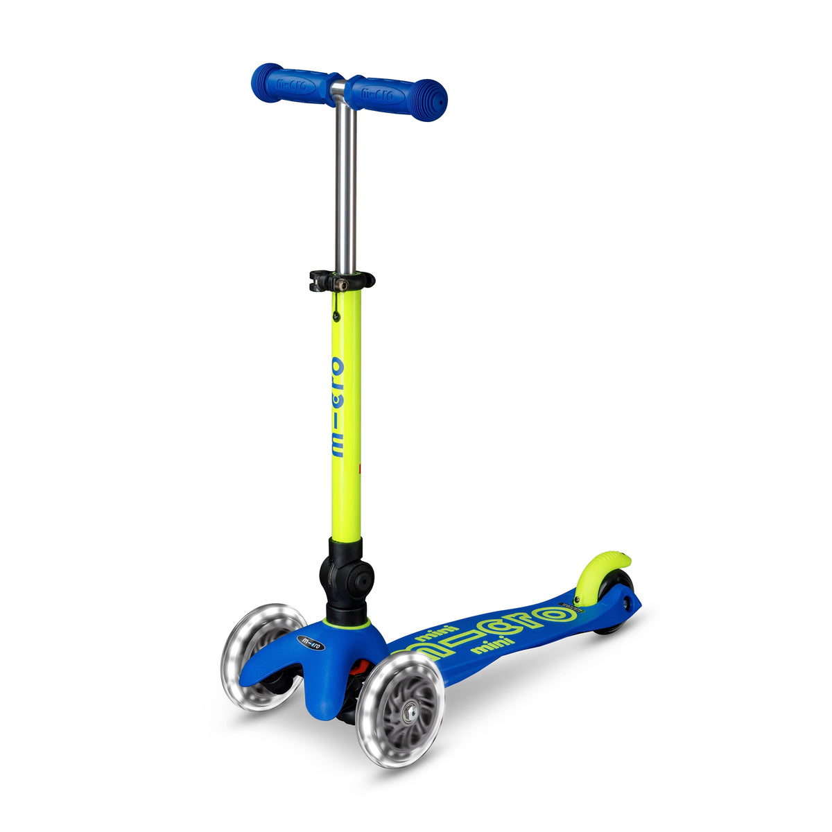 Micro Kickboard Mini LED Foldable Scooter