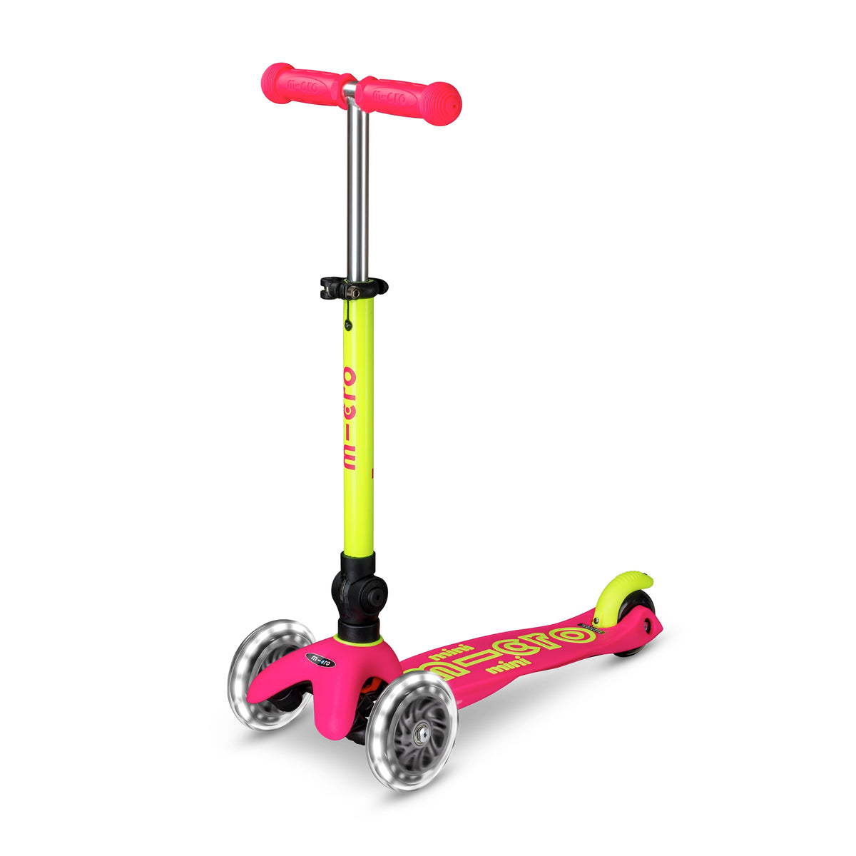 Micro Kickboard Mini LED Foldable Scooter