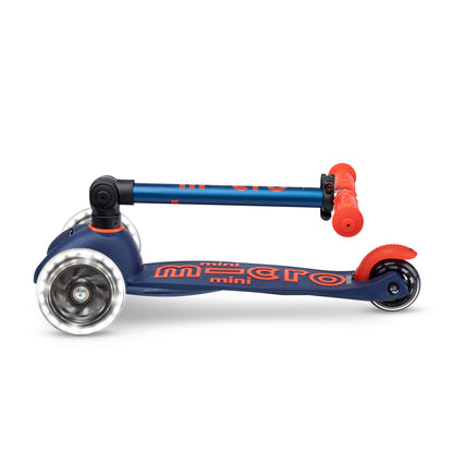 Micro Kickboard Mini LED Foldable Scooter