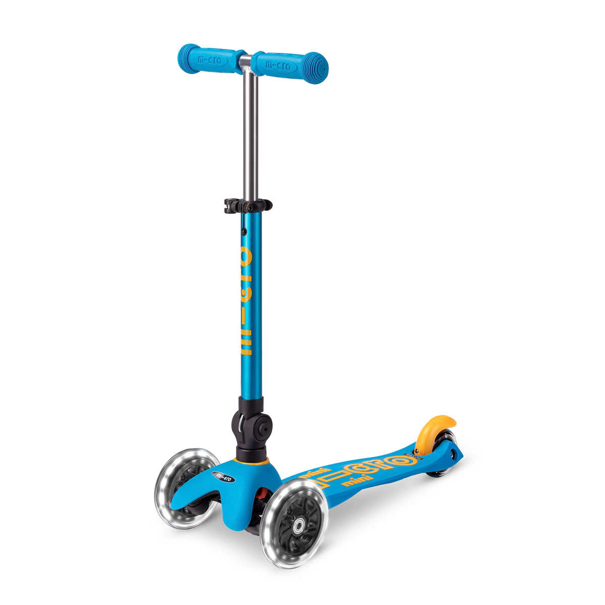 Micro Kickboard Mini LED Foldable Scooter