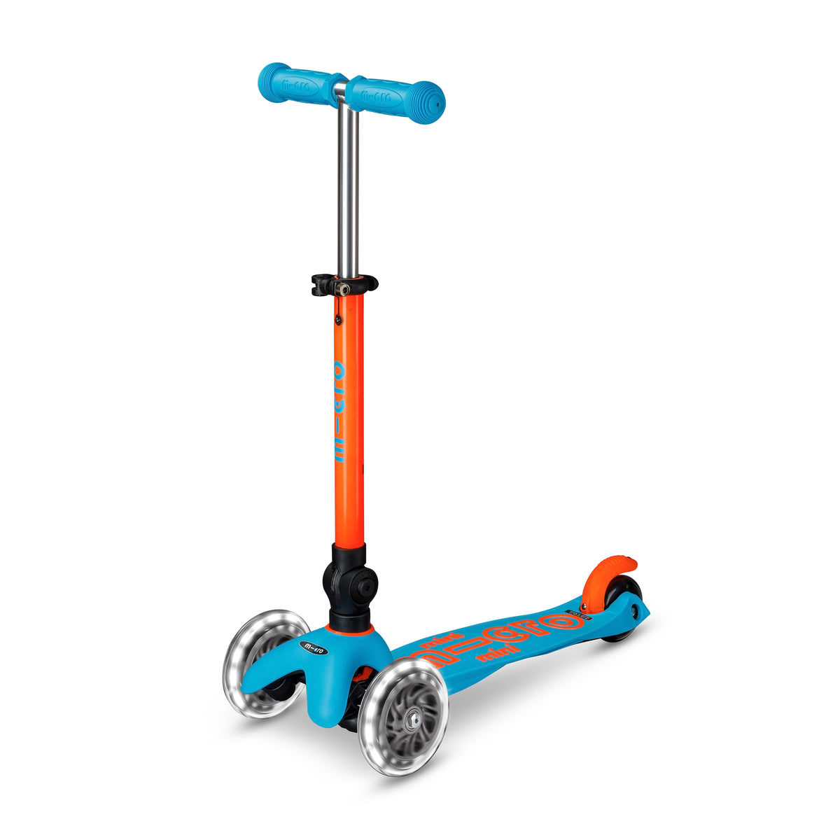 Micro Kickboard Mini LED Foldable Scooter