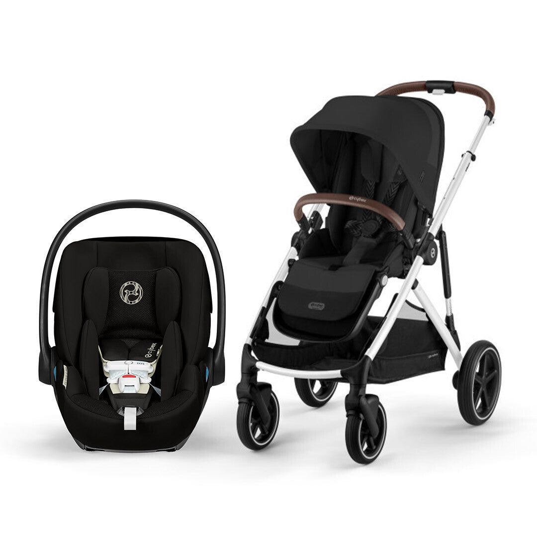 Cybex e-Gazelle Stroller + Cloud G Pro Infant Car Seat | Kidsland