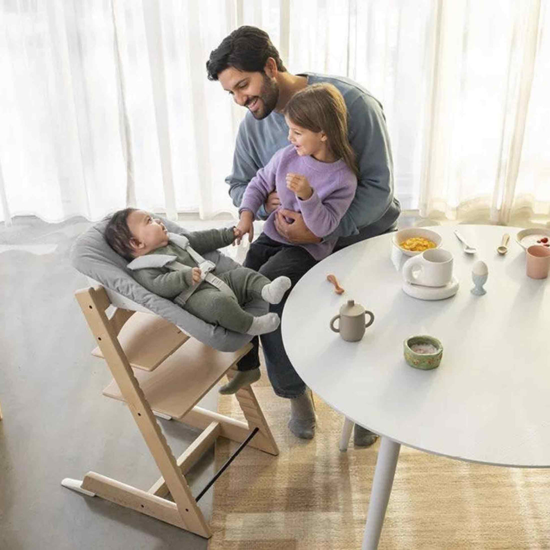 stokke newborn support Stokke Tripp Trapp High Chair² with Newborn Set