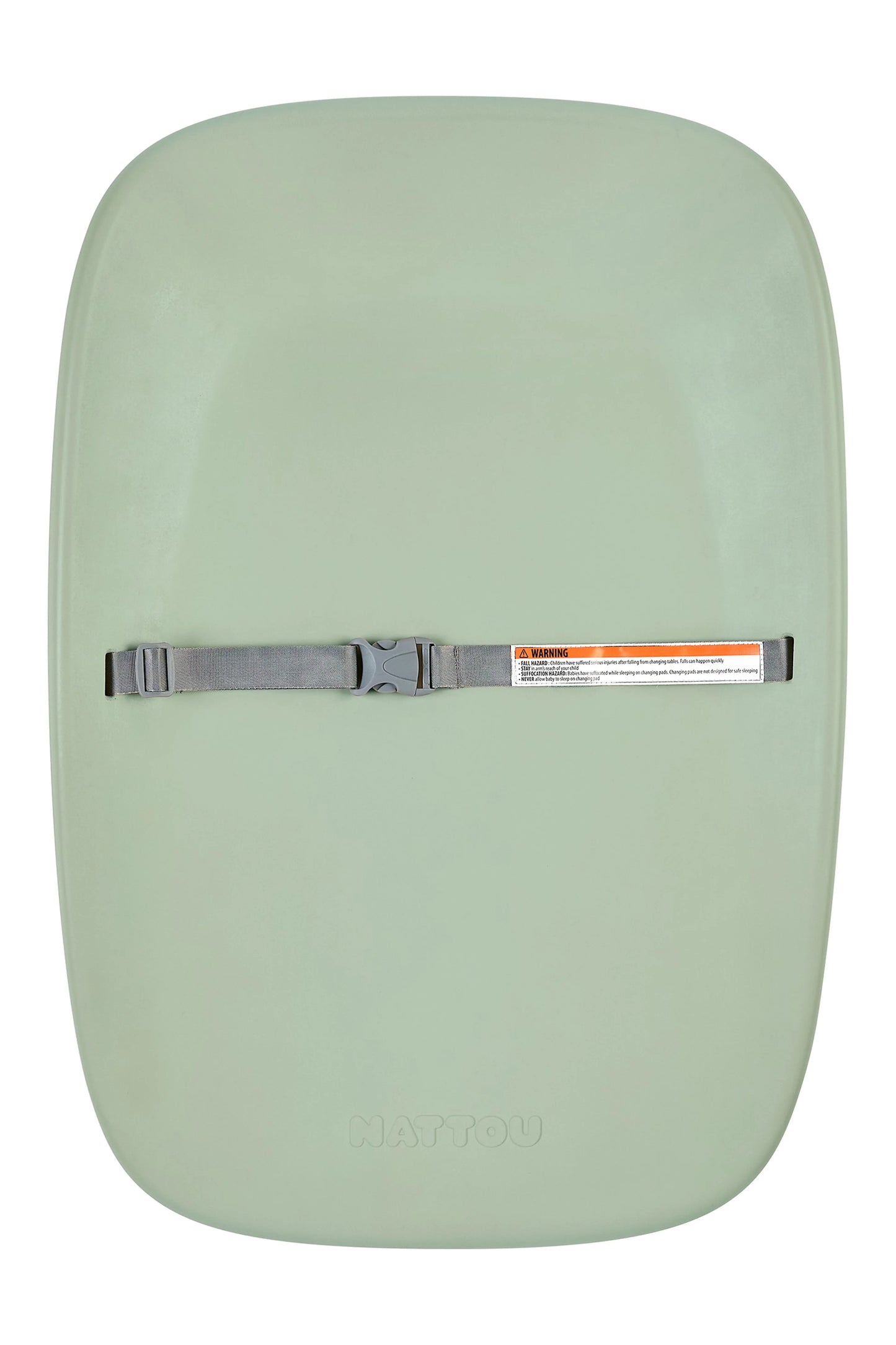 Nattou Softy Changing Pad w/ Belt - Sage Green