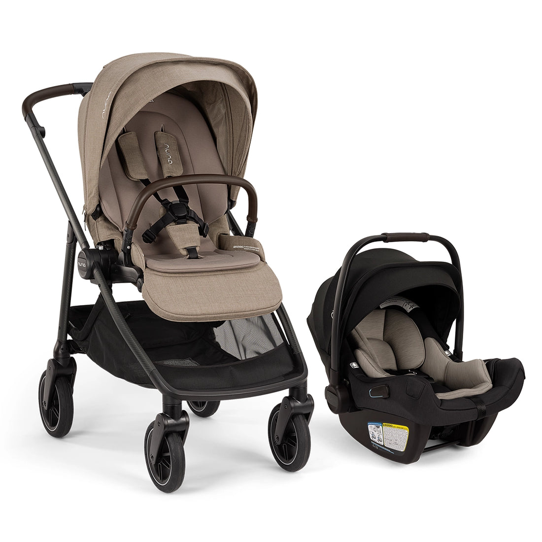 
Nuna Swiv + PIPA Aire Travel System