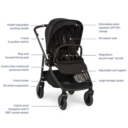 Nuna Swiv + PIPA Urbn Baseless Travel System
