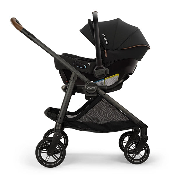 Nuna Swiv + PIPA Urbn Baseless Travel System in Caviar Product Image
