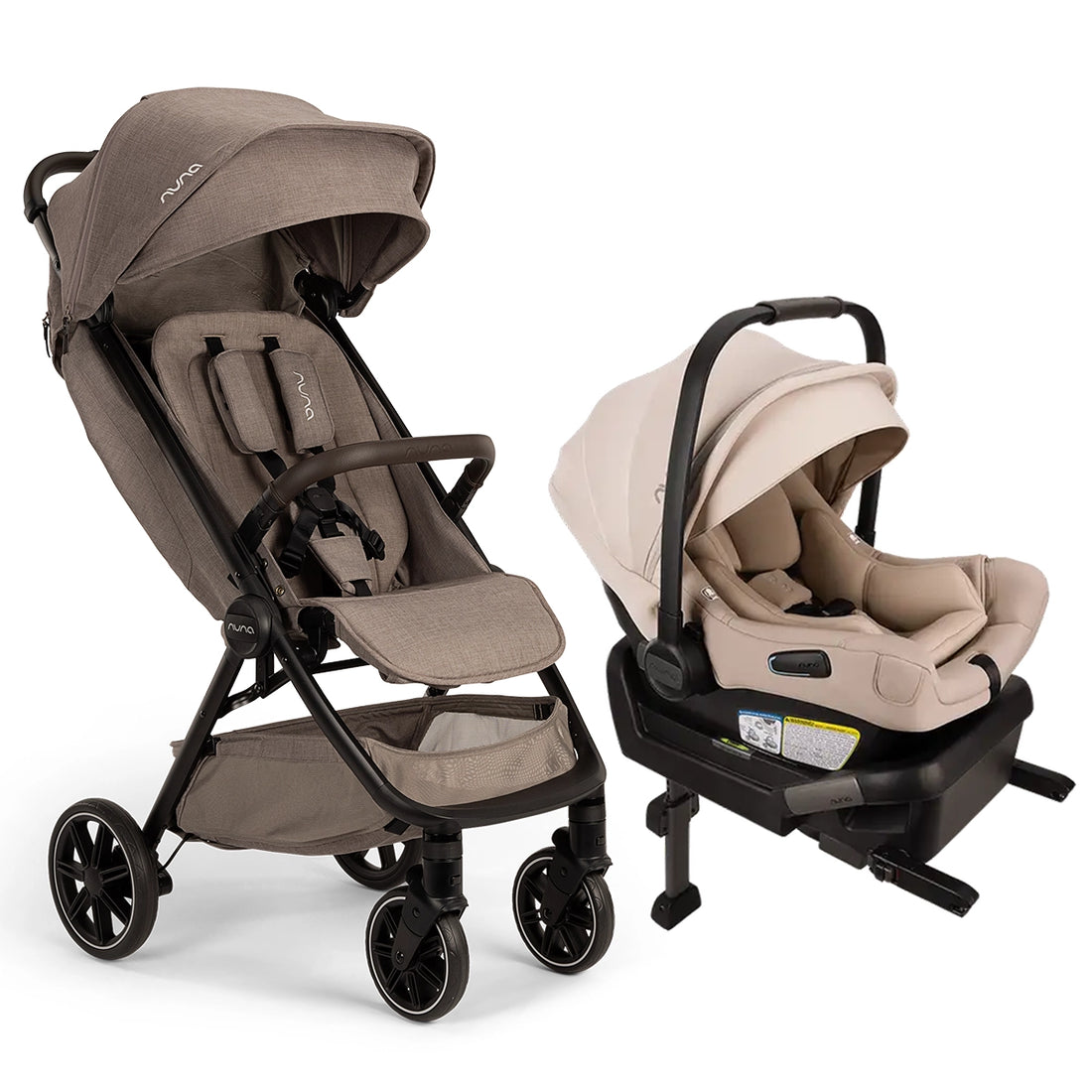 dreamer design double jogging stroller manual Nuna TRVL Lx + PIPA Aire Travel System