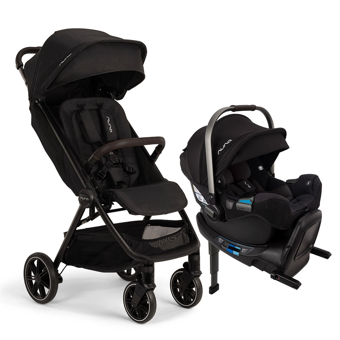 nuna trvl lx stroller Nuna TRVL lx + Pipa RX Travel System Granite/Granite
