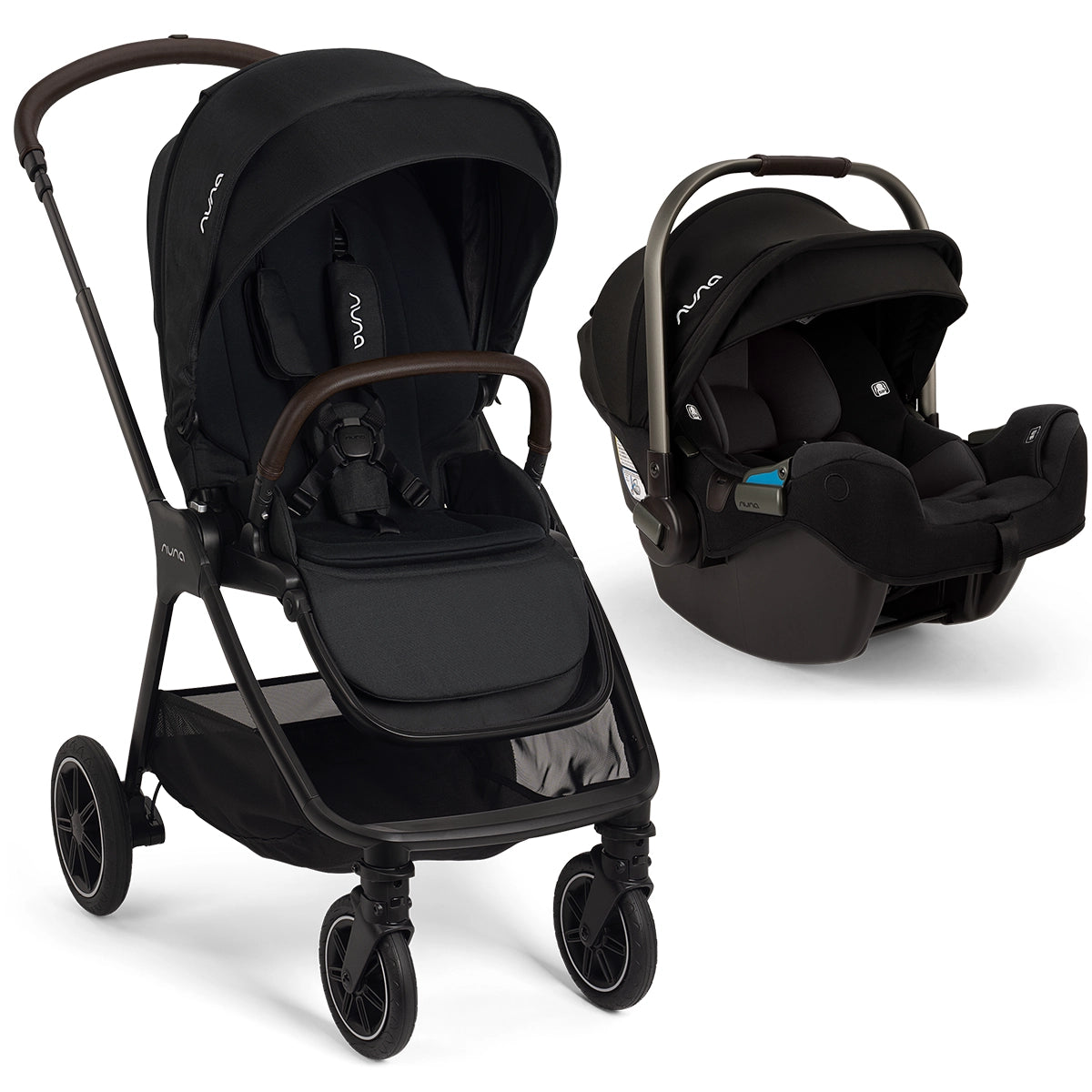 stroller compatible with nuna pipa rx Nuna TRIV Next + PIPA Aire Travel System Caviar