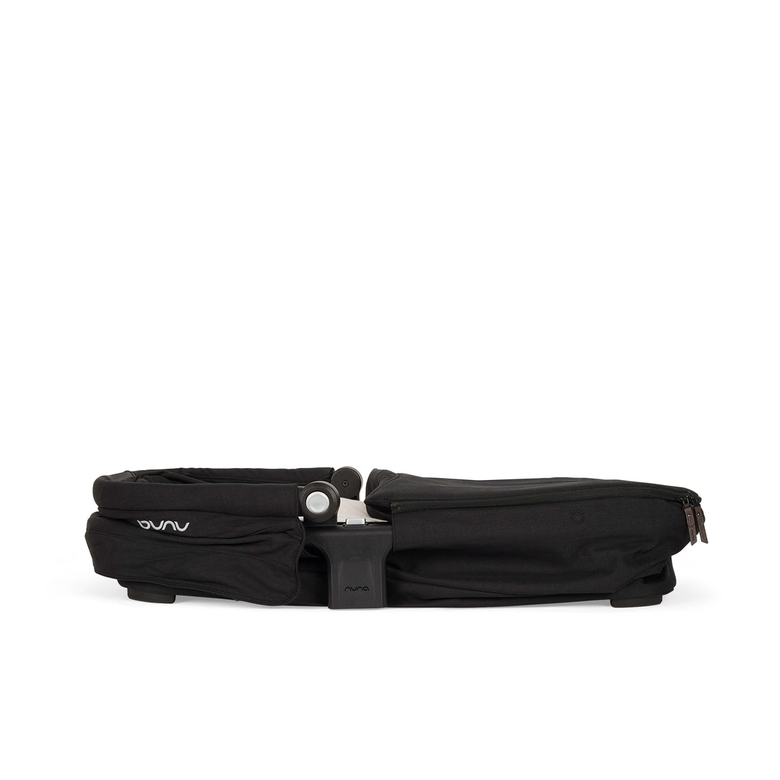 
Nuna Triv & Swiv Series Bassinet Shown Folded For Easy Storage