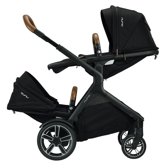 nuna double car seat stroller Nuna Demi Next Double Stroller Biscotti