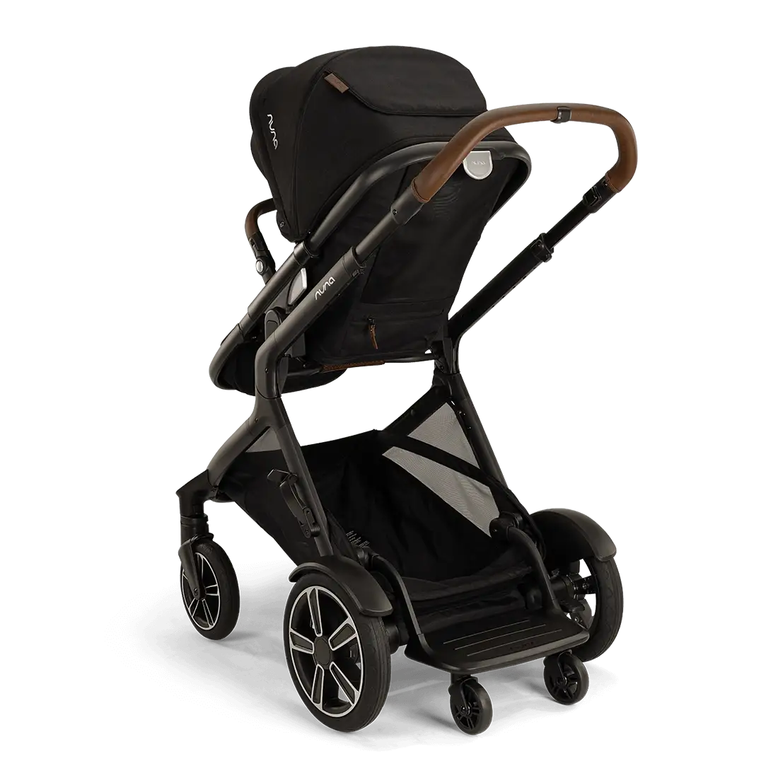nuna stroller scooter Nuna DEMI Next + Rider Board Stroller Caviar