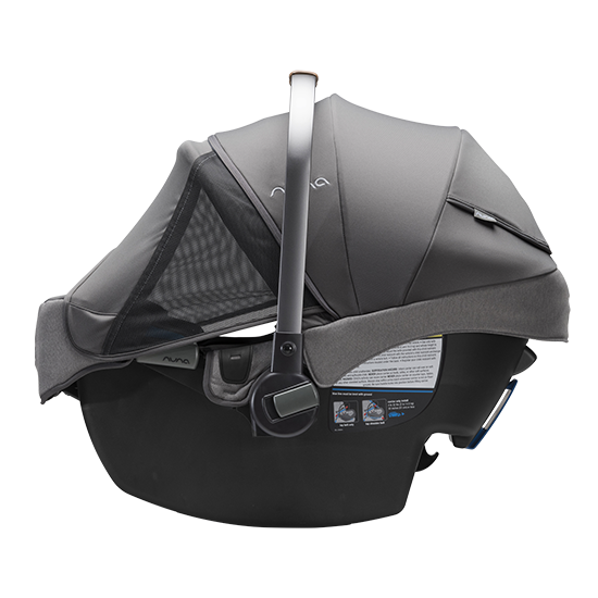 Nuna Pipa RX Infant Car Seat with RELX Base Dream Drape Side