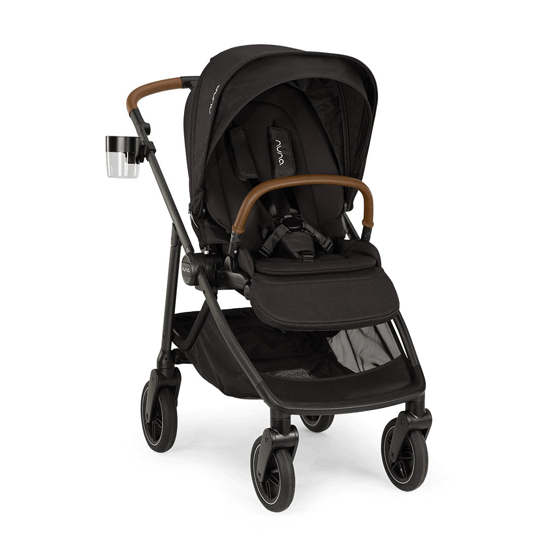 nuna cup holder stroller Nuna Swiv + Pipa Rx Travel System Caviar/Caviar