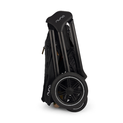 Folded Nuna Triv stroller + Pipa Aire RX Travel System