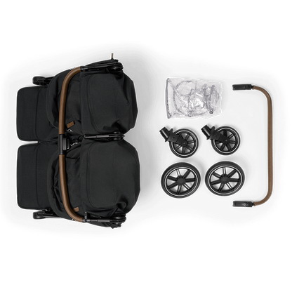 nuna double travel stroller - Everything included