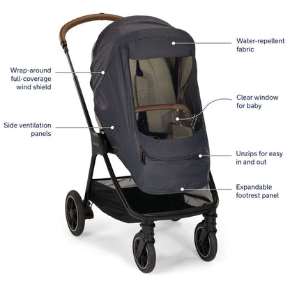 nuna stroller strap cover Nuna wind cover