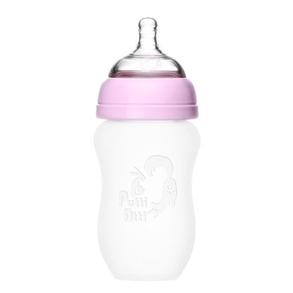 Putti Atti Silicone Baby Bottle - 8.8oz - Pink