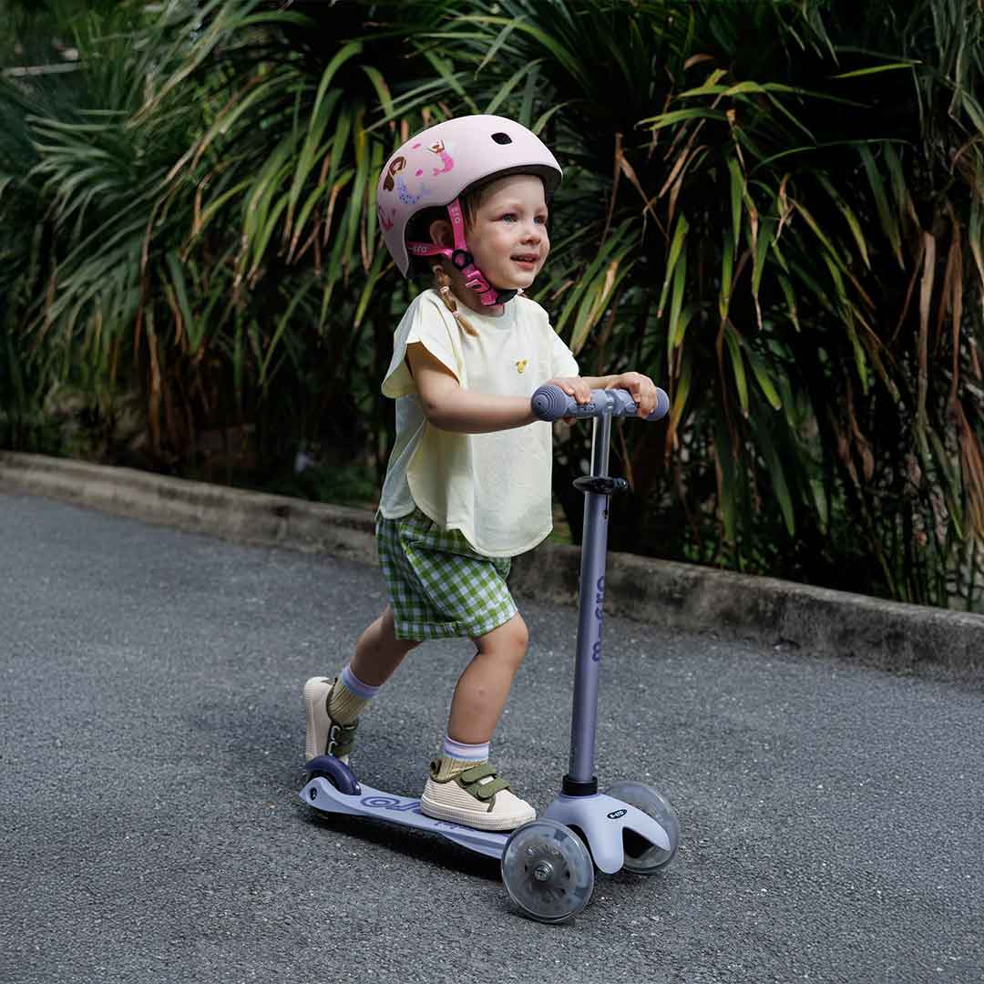 Micro Kickboard Mini Rock & Go LED - Lavender Mist