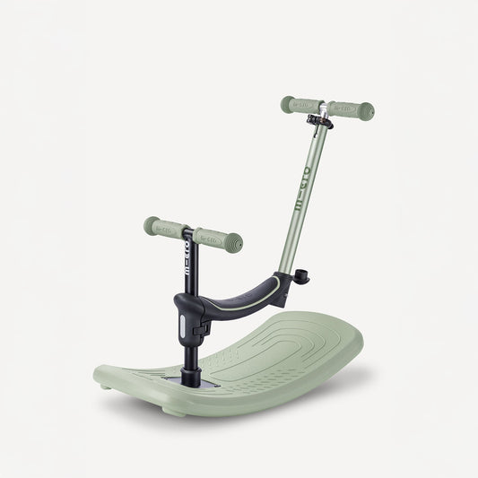 Micro Kickboard Mini Rock & Go LED - Olive Sage