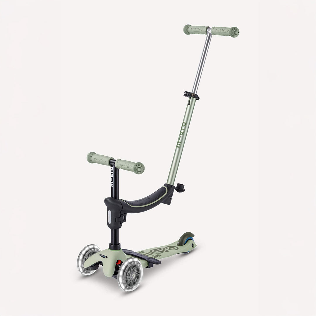 Micro Kickboard Mini Rock & Go LED - Olive Sage