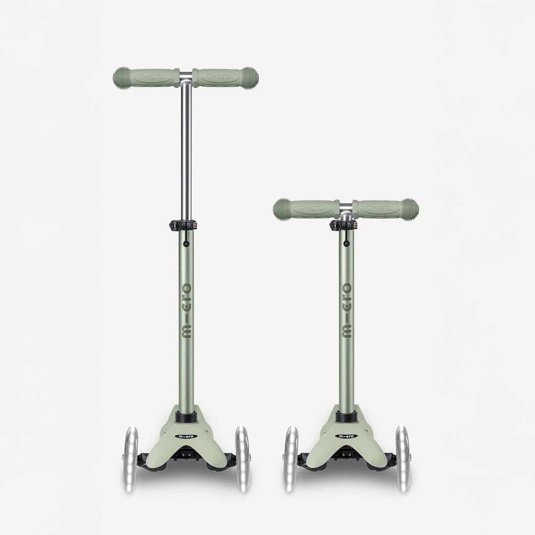 Micro Kickboard Mini Rock & Go LED - Olive Sage