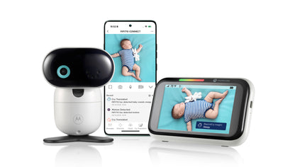 5.0" WiFi HD Motorized Touch Video Baby Monitor