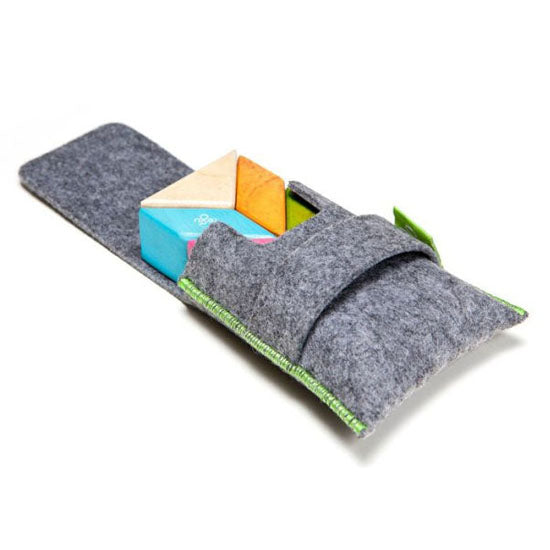 Tegu 6 Piece Pocket Pouch Prism Magnetic Wooden Block Set - Tints_thumb1_thumb2