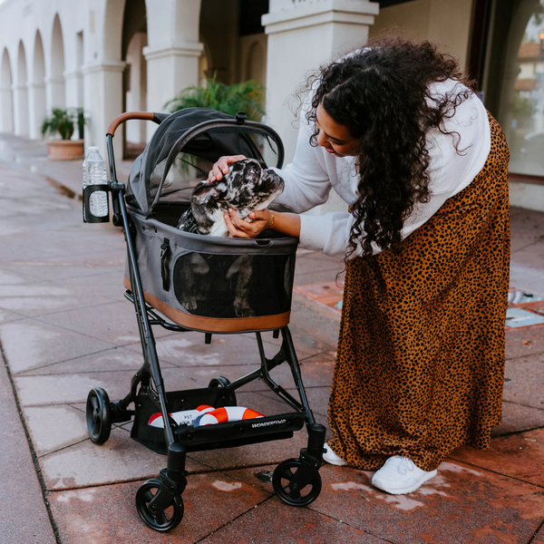 Wonderfold Puppy Stroller Lifestyle