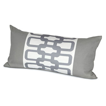 
Oilo 12"x24" Link Pillow - Stone