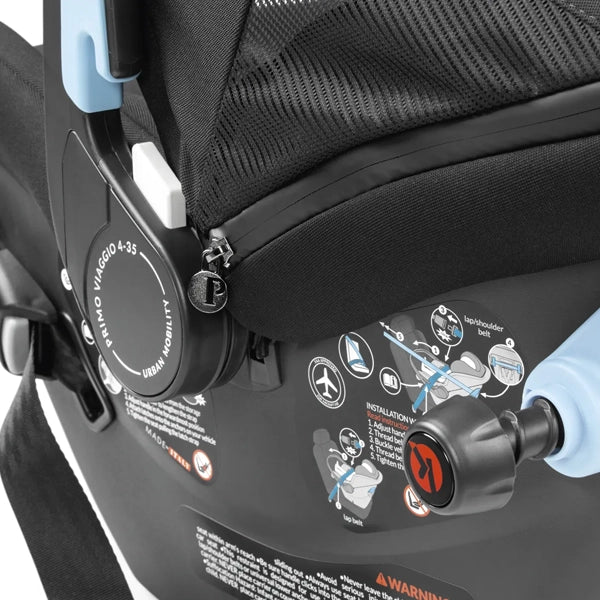 Peg Perego Primo Viaggio 4-35 Urban Mobility Infant Car Seat Adjustable Kinetic Pods for Side Impact Protection