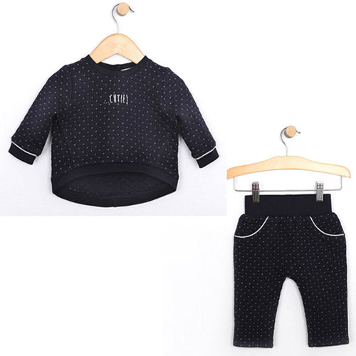 Robeez Quilted Pullover + Pants Set - Cutie