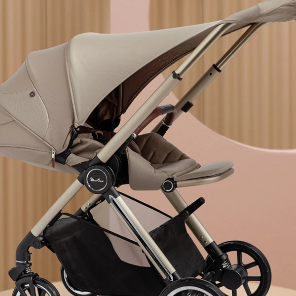 chrome hearts baby stroller Silver Cross Reef 2 Stroller + Folding Bassinet