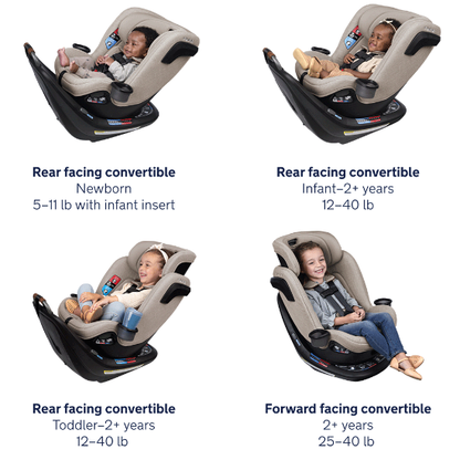 Parent favorite Nuna REVV Rotating Convertible Car Seat