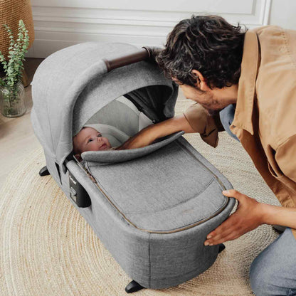 Romer Sera Bassinet for Tura Stroller, Portable Baby Bassinet - Pearl