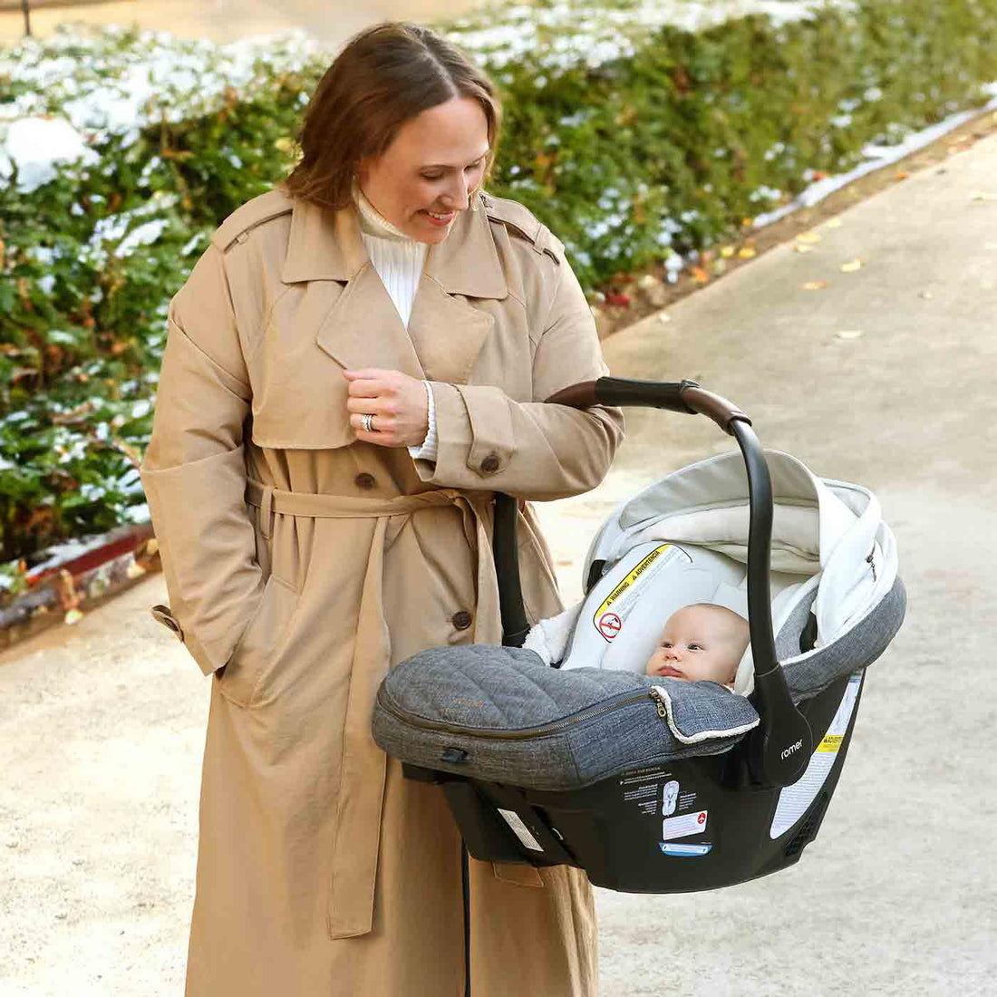 Romer® Winter Cover for Juni™ Infant Car Seat, Peppercorn