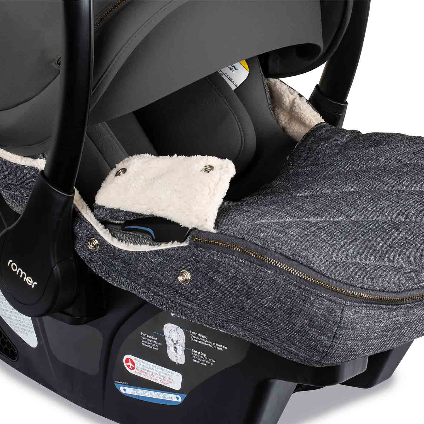 Romer® Winter Cover for Juni™ Infant Car Seat, Peppercorn